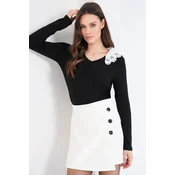 Trend Alacati Stili Ženska bluza Alc-X14785, Crna