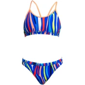 Girls swimsuit funkita raw hide racerback two piece girls 30