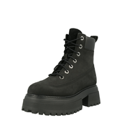 Cizme Timberland Timberland Sky 6In LaceUp za žene, boja: crna, ravni potplat, TB0A428J0011