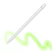 Stylus pisalo Techsuit AP01 Pro Bluetooth, USB-C, Palm Rejection, Tilt Pressure Sense, 125mAh - belo