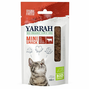 Yarrah Bio Mini Snack za mačke - 3 x 50 g