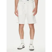Jack & Jones Kratke hlače iz tkanine Jaiden 12274968 Bela Relaxed Fit