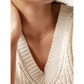 Hey Happiness Verižica Rolo Choker zlata