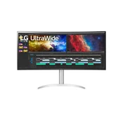 LG 38BQ85C-W computer monitor 95.2 cm (37.5) 3840 x 1600 pixels Quad HD+ White