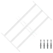 Sigurnosna rešetka za prozore s 3 poprecna okvira 3 pcs