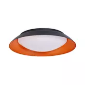 Osram - LED stropna svetilka z nastavljivo svetlostjo ORBIS PLATE LED/45W/230V, premer 48 cm, oranžna/črna