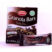 Bezglutenski granola bar crna cokolada Emco 5x28g
