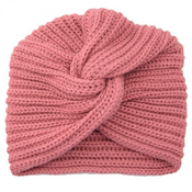 Kapa s turbanom - roza KP6612