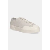 Teniske iz semiša Superga WORKS HAIRY SUEDE