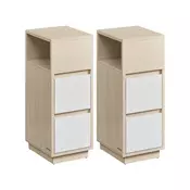 Songmics Nočna omarica 30x25x65 cm Bež