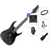 Ibanez GRGR131EX-BKF SET 2 Black Flat Električna gitara