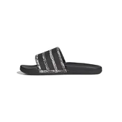 ADIDAS SPORTSWEAR Nizki natikači ADILETTE COMFORT 2.0 črna / srebrna