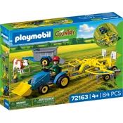 PLAYMOBIL 72163 - mali traktor z obračalnikom sena - 1 k.