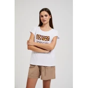 Marisse Womens Blouse L-Ts-4432 White