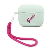 Guess Etui Guess Silicone Vintage za AirPods Pro - modro-roza