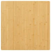 Vidaxl Mizna plošča 90x90x2,5 cm bambus