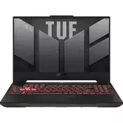 Prenosnik ASUS TUF Gaming prijenosno racunalo prijenosno racunalo prijenosno racunalo A15 R5-7535HS, 16GB, 1TB, Windows 11 Home, RTX4060, 144Hz