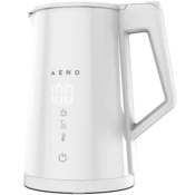 AENO elektricni cajnik EK8S Smart: 1850–2200 W, 1,7 l, Strix, dvostruko stijenke, kontrola temperature, funkcija održavanja topline, upravljanje putem Wi-Fi, LED zaslon, negrijuce kucište, automatsko iskljucivanje, zaštita od suhog kuhanja