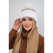 Kesi Cap with a pompom Ellen K325 white
