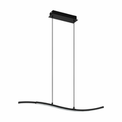 EGLO LED viseca lampa LEJIAS 21,5W 78 cm crna talasasta 99802