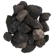 Vidaxl Vulkanski kamen 10 kg črn 5-8 cm