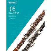 Trinity College London Clarinet Exam Pieces from 2023: Grade 5