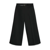 Vero Moda Ohlapne hlače Elma 10339926 Črna Wide Leg