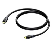 Kabel HDMI na HDMI, 10 m, črn