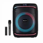 Bluetooth Party Zvucnik | 40W RMS | Bežicni Mikrofon | 6.5” Woofer | DENVER