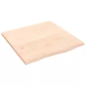 Kupaonska radna ploca 60 x 60 x 2 cm netretirano masivno drvo