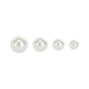 shumee Biserne nalepke - 440 kosov, 4 velikosti (3-6 mm), biserne