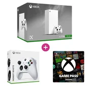 Xbox Series X 1TB Digital Edition (bijela) + Xbox bežicni kontroler (bijela) + 1 mjesec Game Pass Ultimate (DIGITALNI KOD) igralne konzole