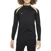 Nike K NK DF STRK24 DRILL TOP K, maja o.nog, črna FN8413