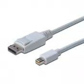 Assmann AK-340102-020-W 2m mini Display port/Display port kabal