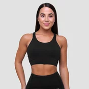 GymBeam Tekaški športni nedrček Pulse Black