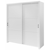 Garderobna omara z drsnimi vrati Frama 185 cm- bela