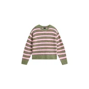 VANS Pulover ROLLINS oliva / magenta / staro roza