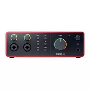Focusrite Scarlett 4i4 4th Gen USB avdio vmesnik - zvočna kartica (Samo odprto)