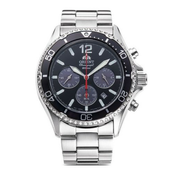 Ročna ura Orient Mako Solar RA-TX0202B10B Srebrna
