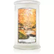 Kringle Candle Amberwood Moss dišeča sveča 624 g