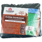 Vrtni paravan 90% Rosteto - 5x1 m zelen z očmi