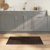 Pravokutni tepih tamnosmedi 60x100 cm bambus