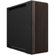 ASUS ProArt PA602 Wood Edition Modern Black ATX/E-ATX računalniško ohišje, kovinska stranica, 1x 140 mm in 2x 200mm pred-nameščeni ventilatorji, podpora za USB 20Gbps - 90DC00J0-B09040