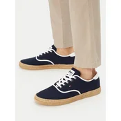 Tommy Hilfiger Espadrile Th Hi Vulc Core Jutte Canvas FM0FM05872 Mornarsko modra