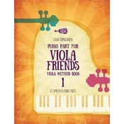 HAMALAINEN:VIOLA FRIENDS PIANO PART FOR VIOLA METHOD BOOK 1