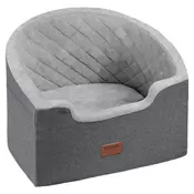 VEVOR Avto sedež za psa 56x508x41 cm siva