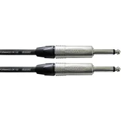 Cordial Kabel za kitaro Cordial Pro Line CIK 122, 3 m, črn, 6,3 mm banana/6,3 mm kotni banana