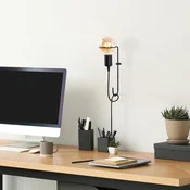 Opviq Zidna lampa E27 Socket, Crna