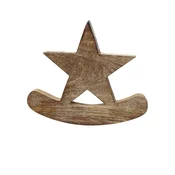 Tognana Dekorativna figura 23 cm, Drvena, Braon