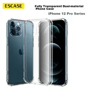 Escase Maska za mobilni telefon iPhone 12 / iPhone 12 Pro, Providna